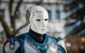 portrait of a humanoid robot